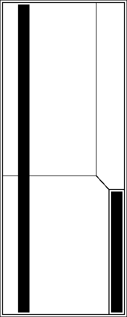 Чертёж X-LANE X4 шириной 800 мм.